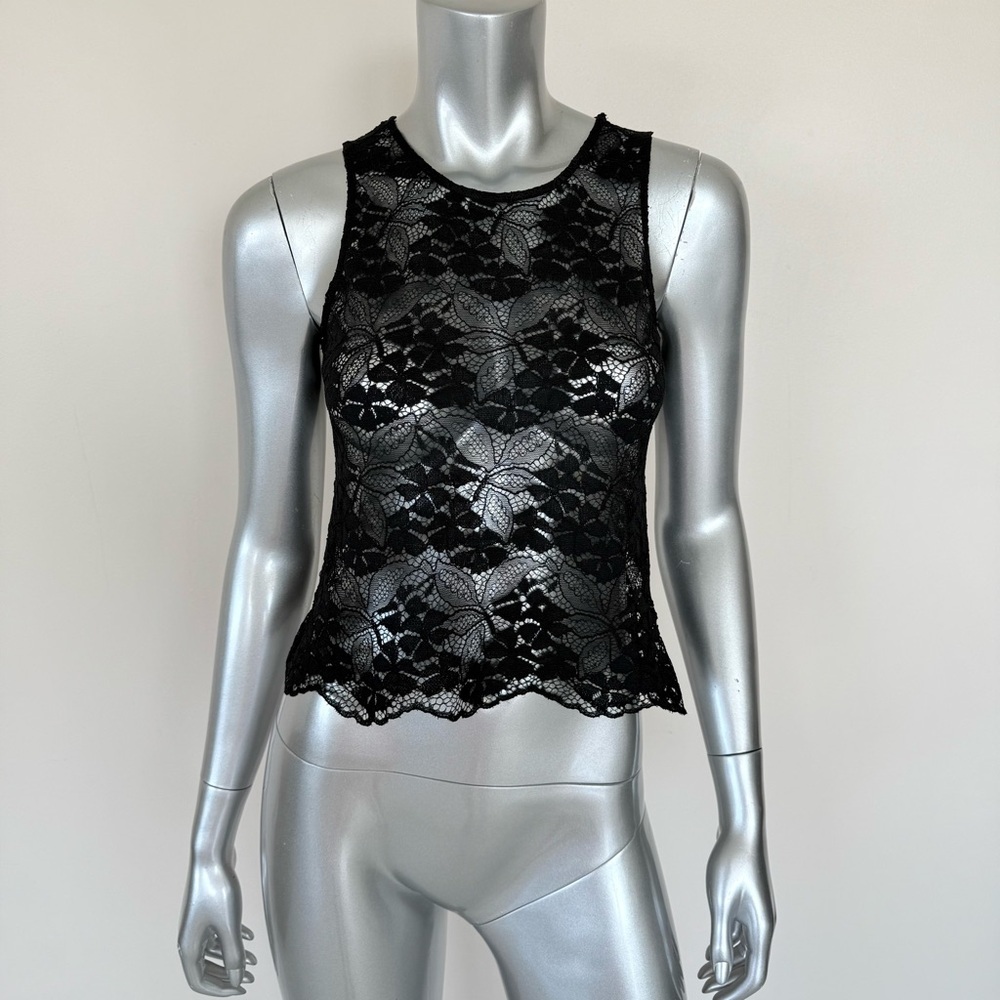 NWT!!! The Kooples women laces top size 0 or XS Retail 215$